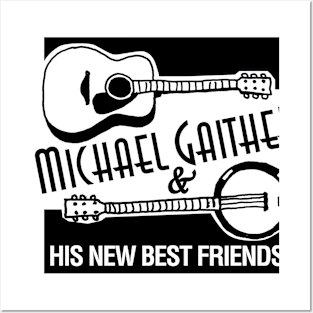 Michael Gaither and His New Best Friends Logo Posters and Art